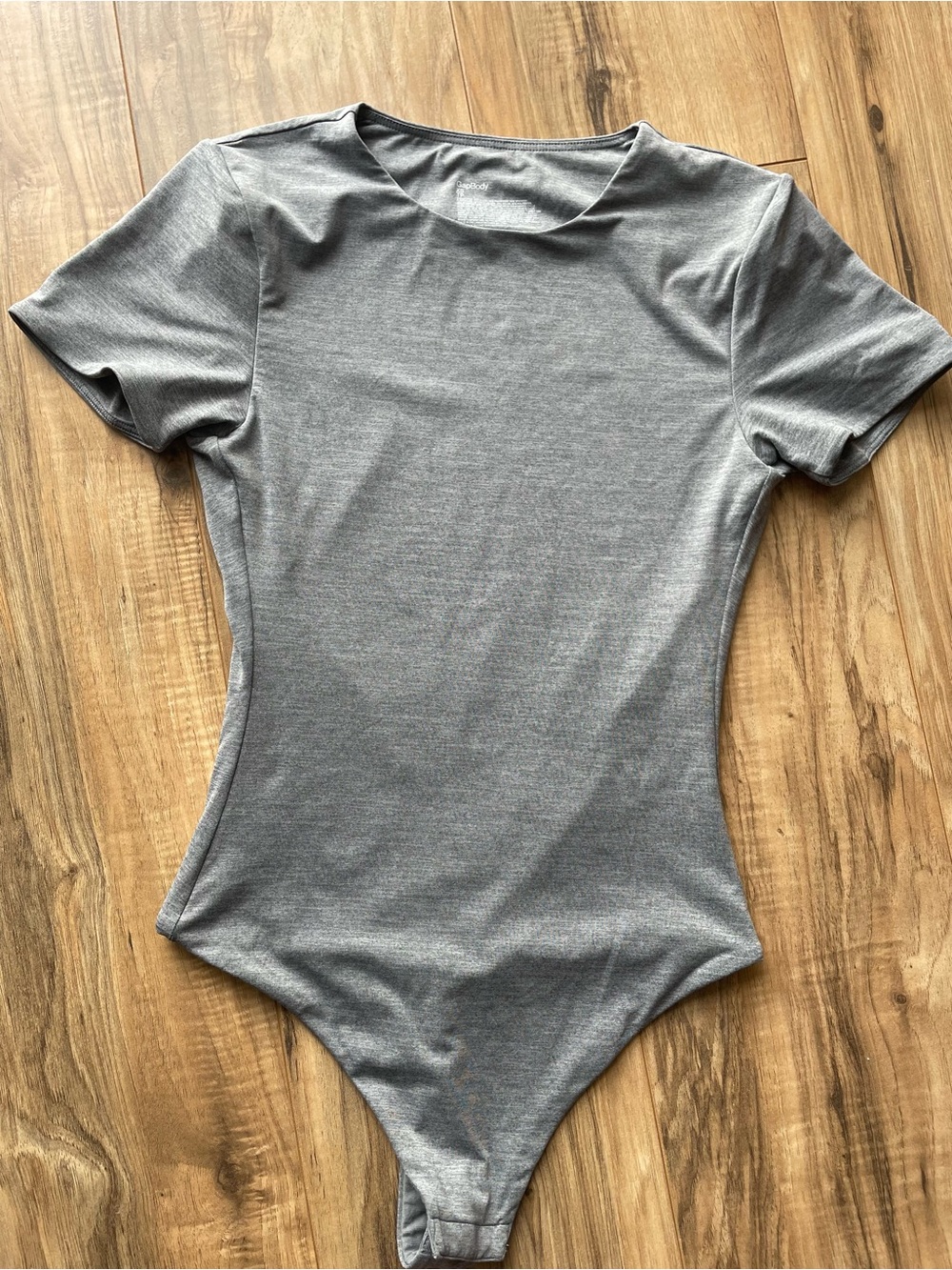 Gap Body Short-Sleeve Grey Bodysuit